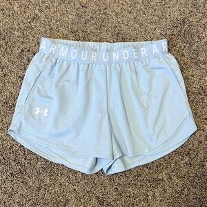 Under Armour Sky Blue Workout Shorts